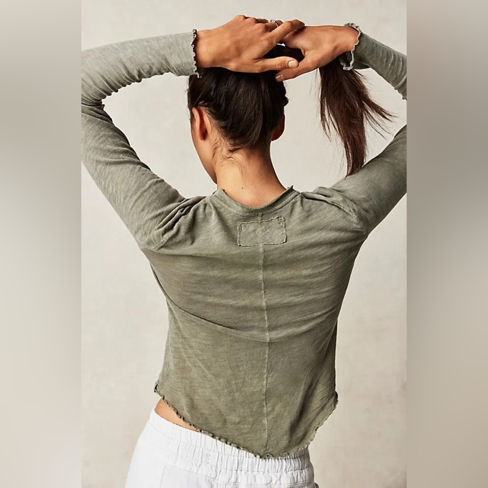 Free People Be My Baby Long Sleeve - Picture 3 of 6